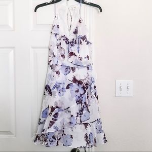 Purple Floral Dress